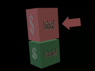 money. pyramid of debts.